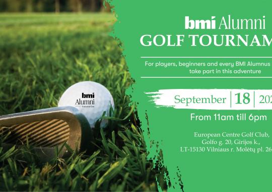 BMI Alumni Golf tournament